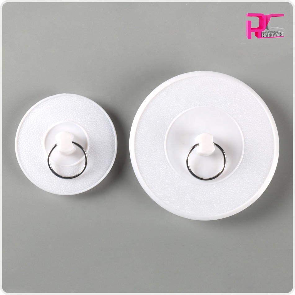 Wholesale custom multifunction 2pcs plastic kitchen bathroom set bathtub sink drain stopper